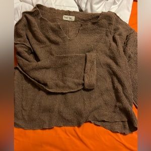 large boutique sweater